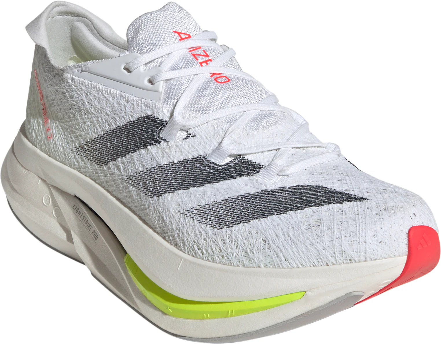 adidas Adizero Prime X 2.0 Strung Running Shoes - White - Image 6