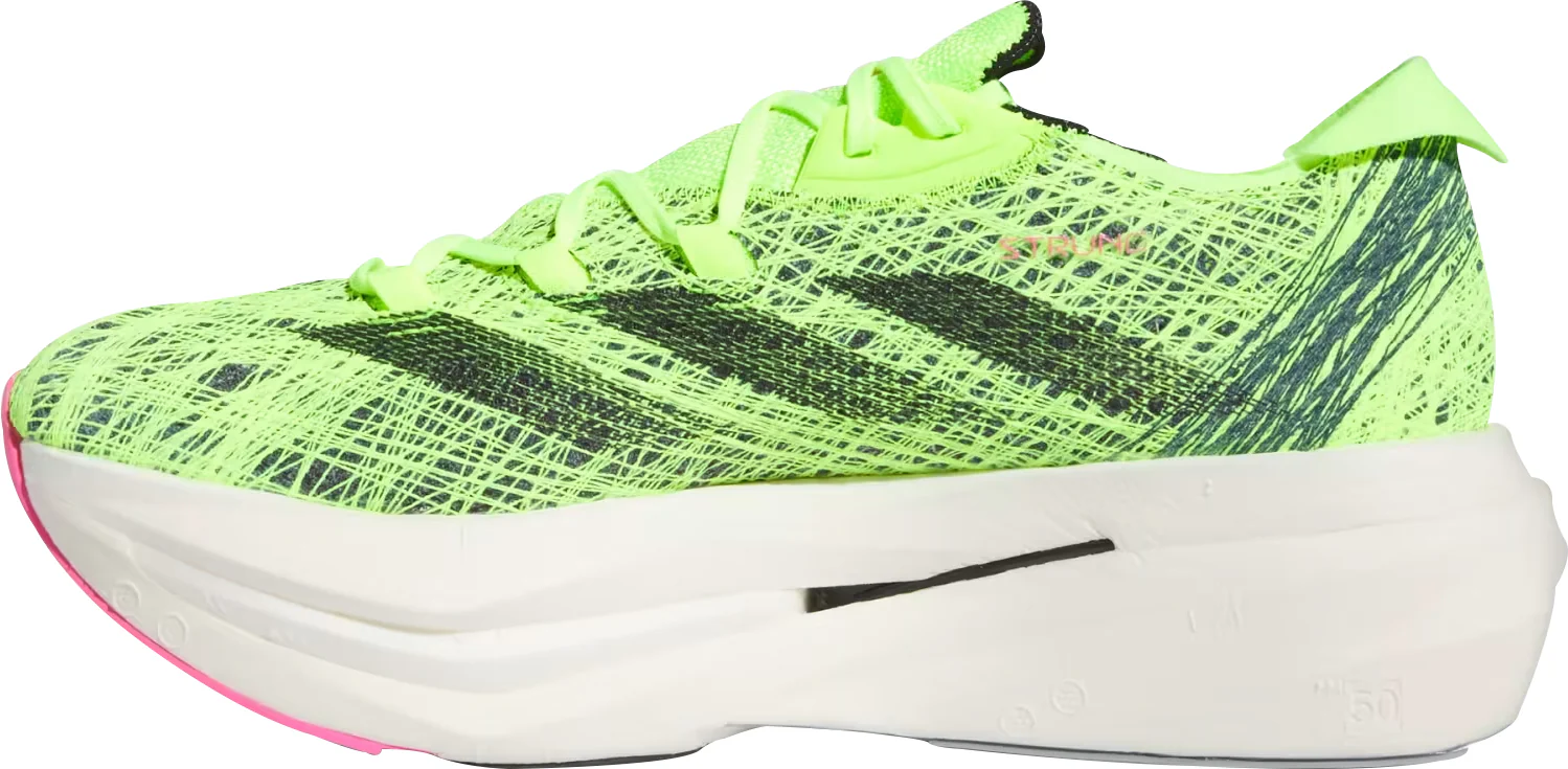 adidas Adizero Prime X 2.0 Strung Running Shoes - Yellow - Image 3