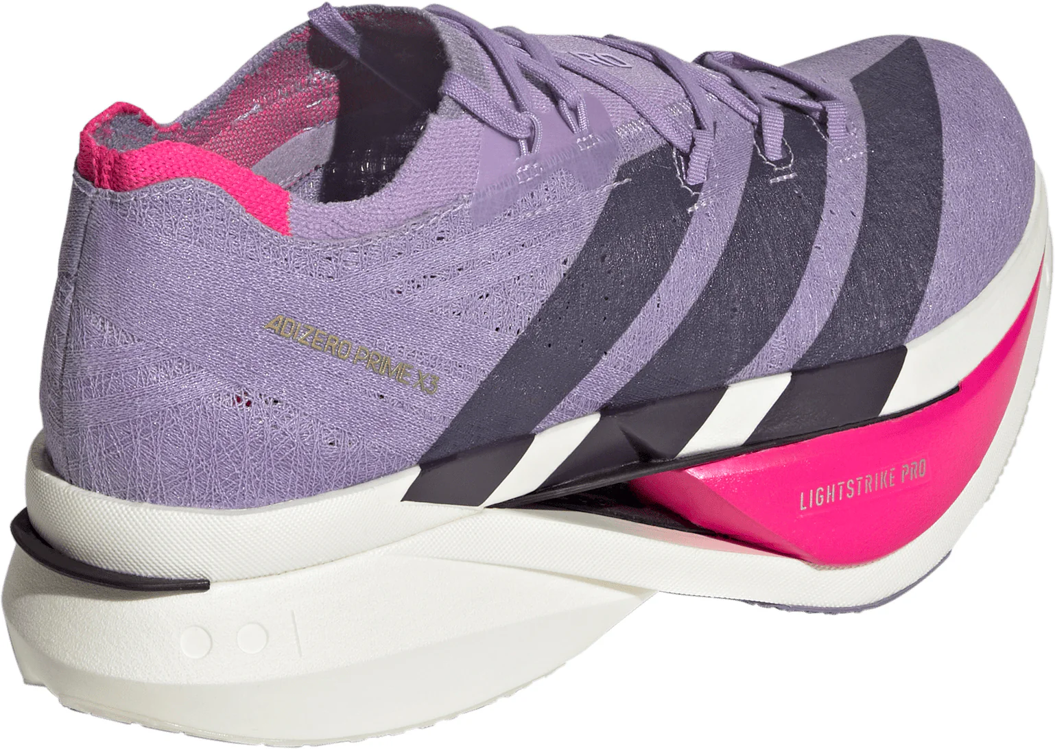 adidas Adizero Prime X3 Strung Running Shoes - Purple - Image 5