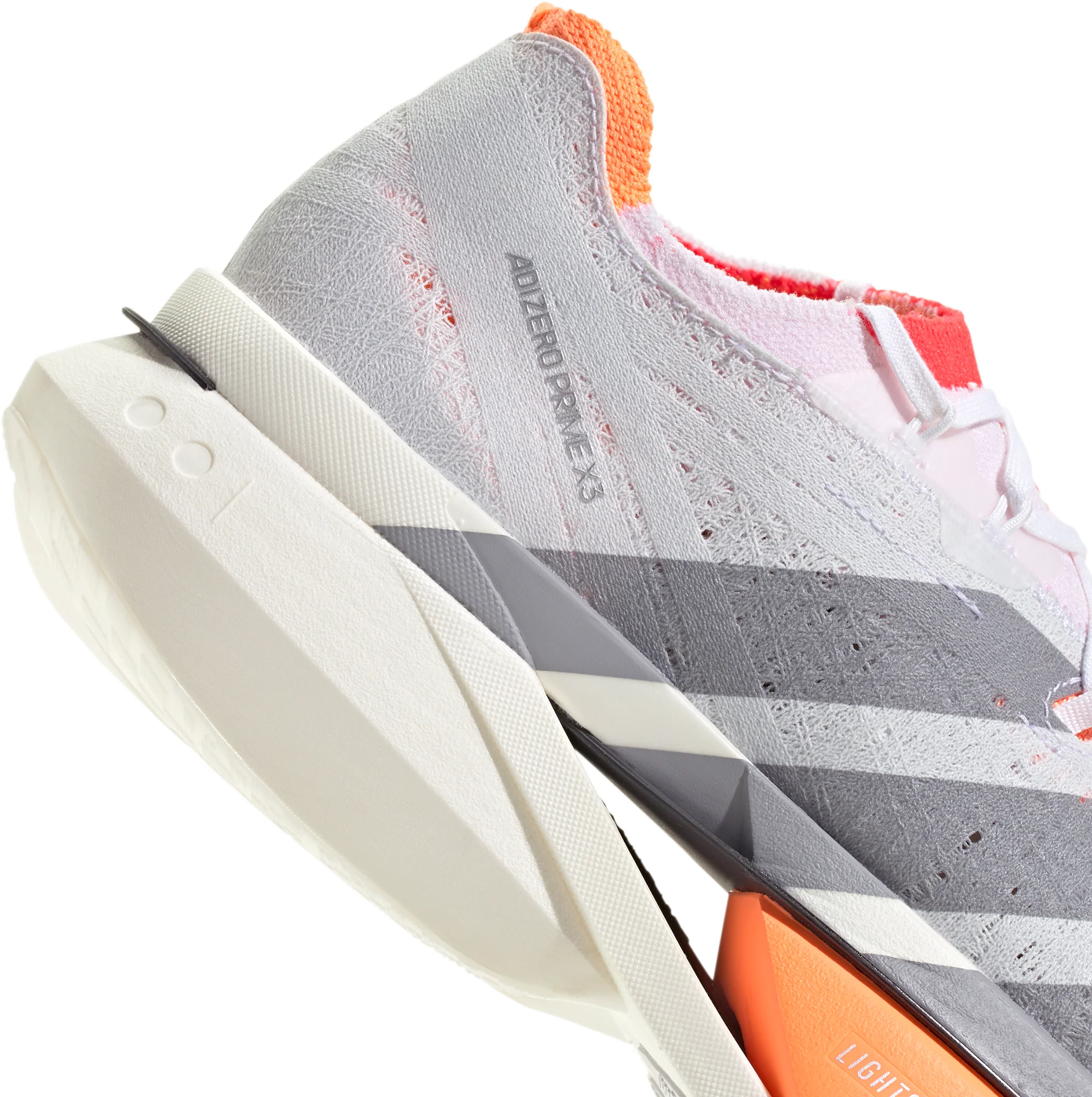 adidas Adizero Prime X3 Strung Running Shoes - White - Image 7