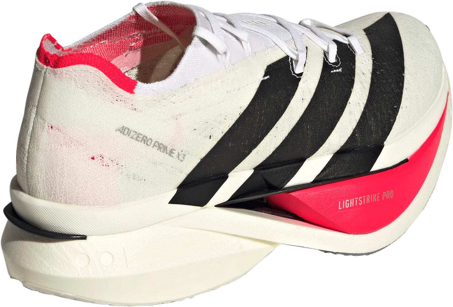 adidas Adizero Prime X3 Strung Running Shoes - White - Image 5