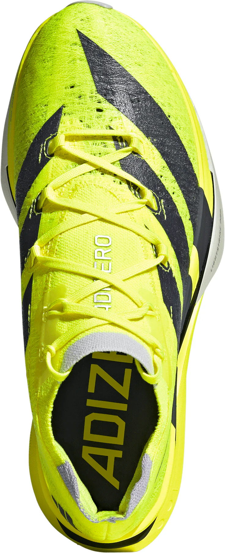 adidas Adizero Prime X3 Strung Running Shoes - Yellow - Image 4