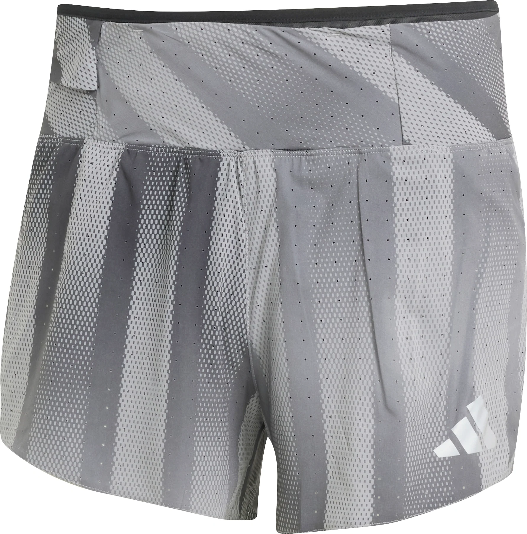 adidas Adizero Pro 3 Inch Mens Running Shorts - Grey - Image 5