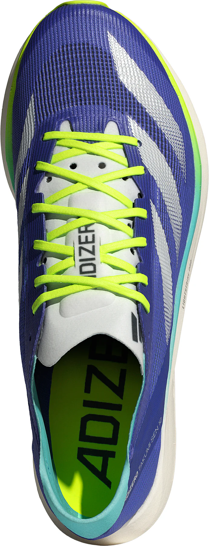 adidas Adizero Takumi Sen 10 Mens Running Shoes - Blue - Image 4
