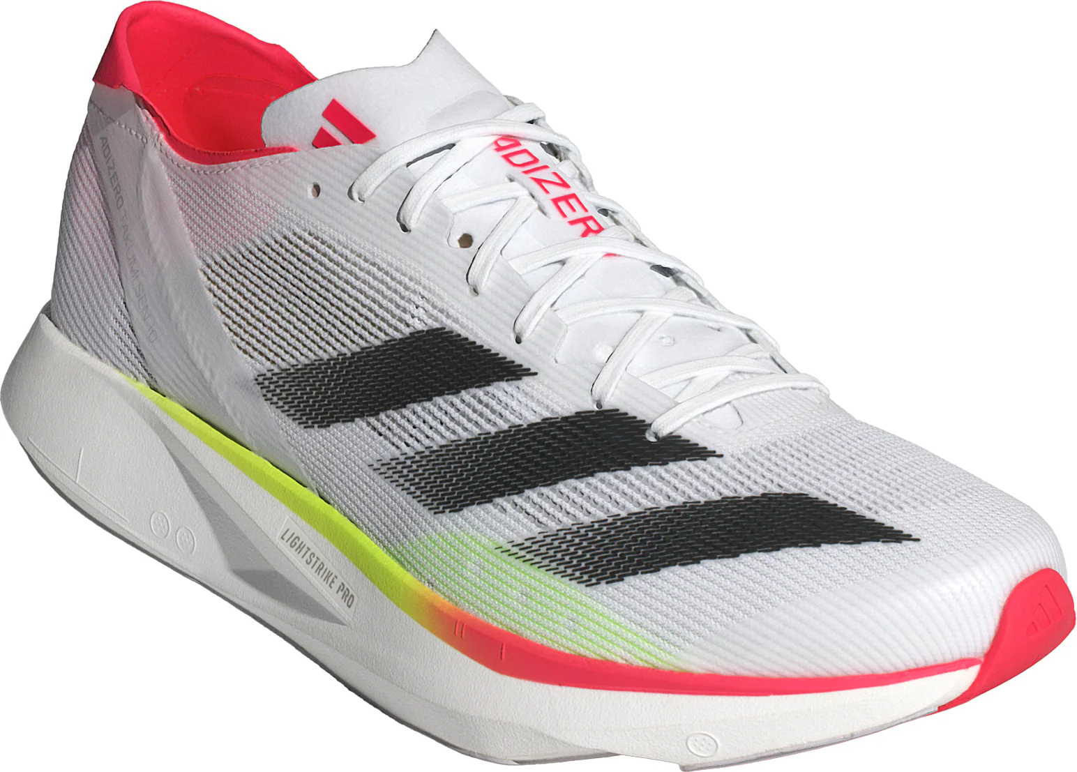 adidas Adizero Takumi Sen 10 Mens Running Shoes - White - Image 6