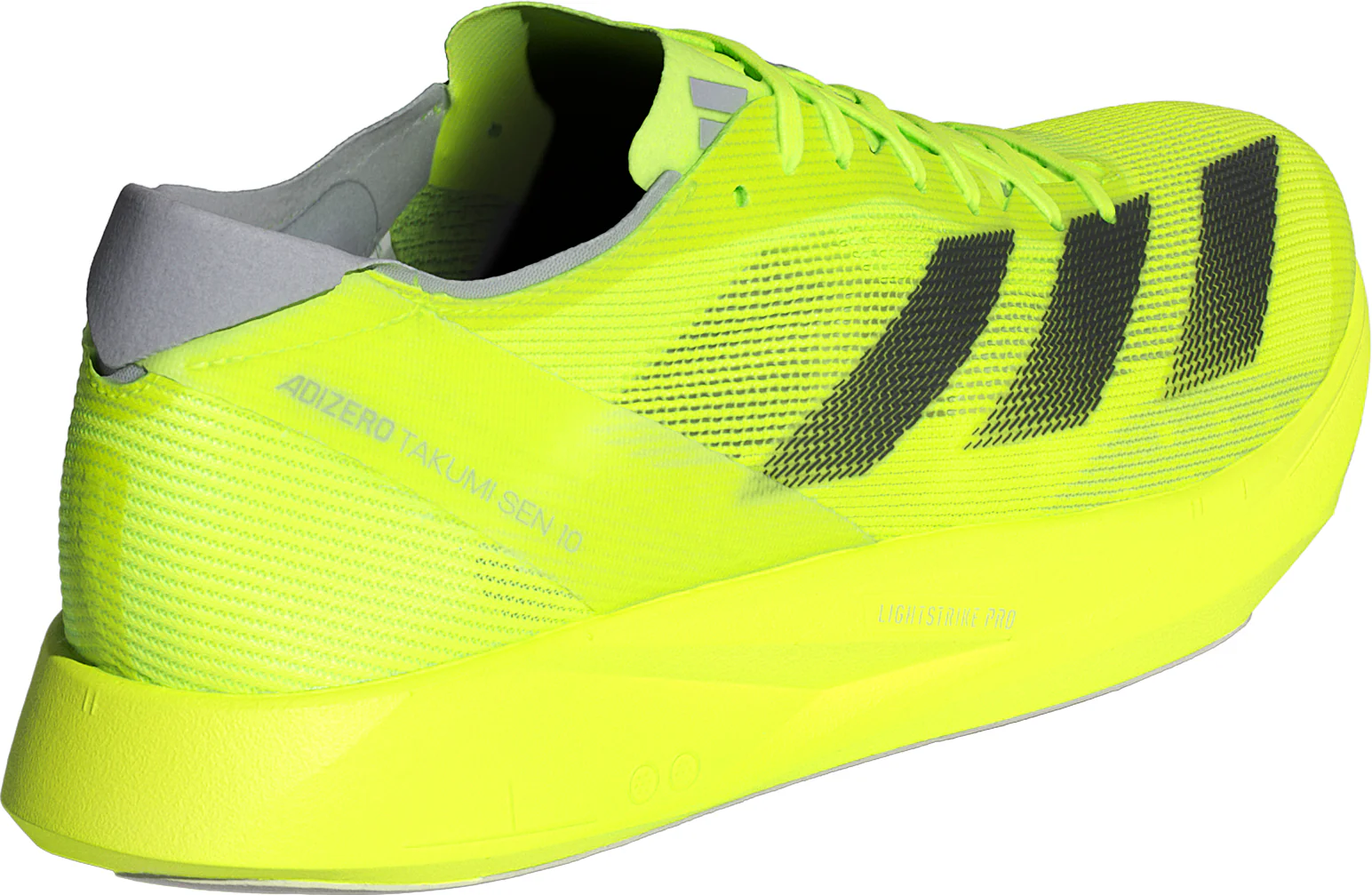 adidas Adizero Takumi Sen 10 Mens Running Shoes - Yellow - Image 5