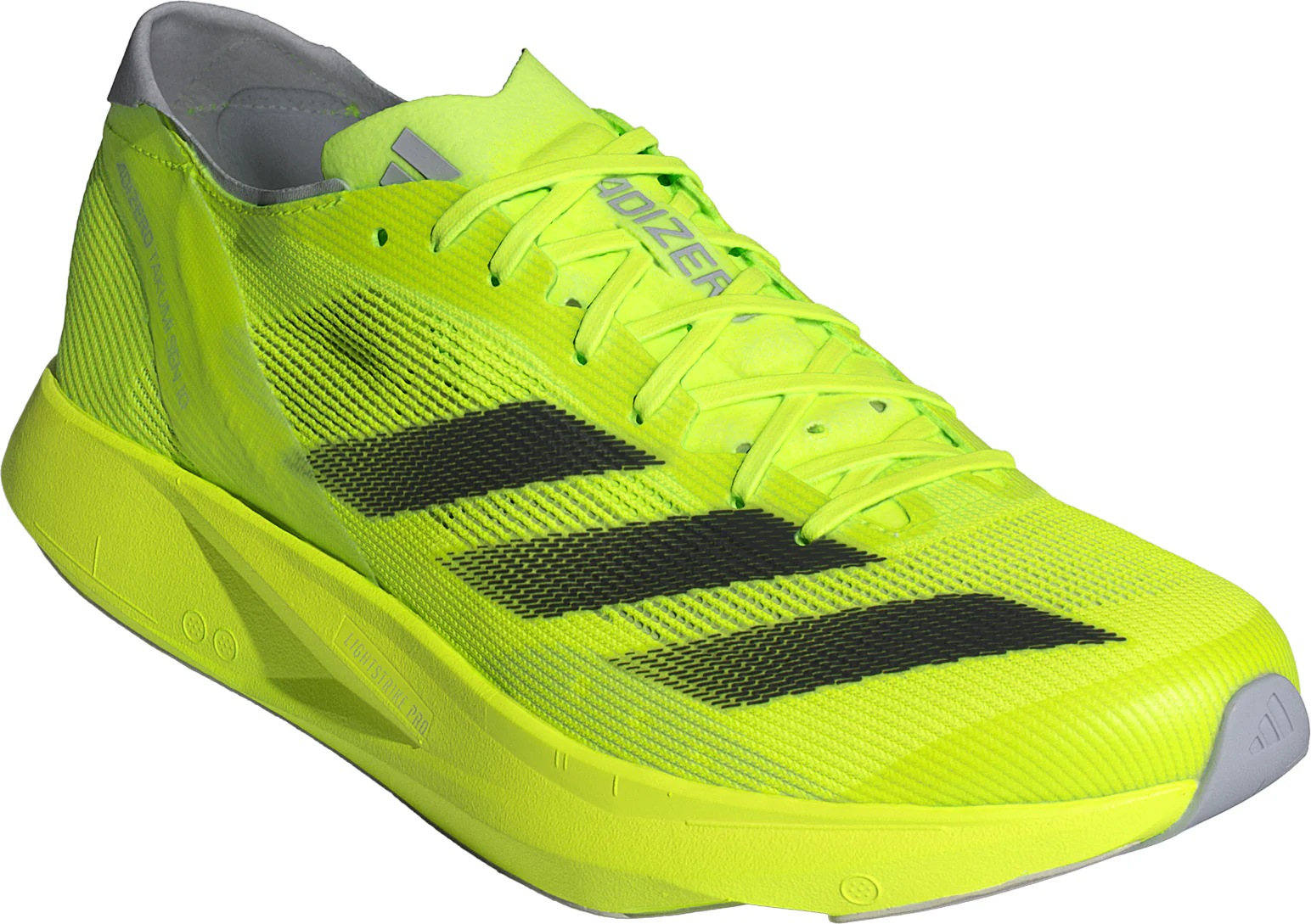 adidas Adizero Takumi Sen 10 Mens Running Shoes - Yellow - Image 6