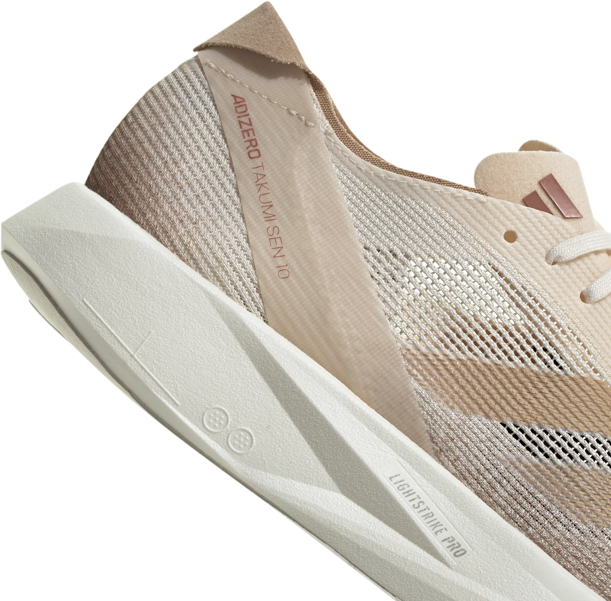 adidas Adizero Takumi Sen 10 Womens Running Shoes - Brown - Image 8