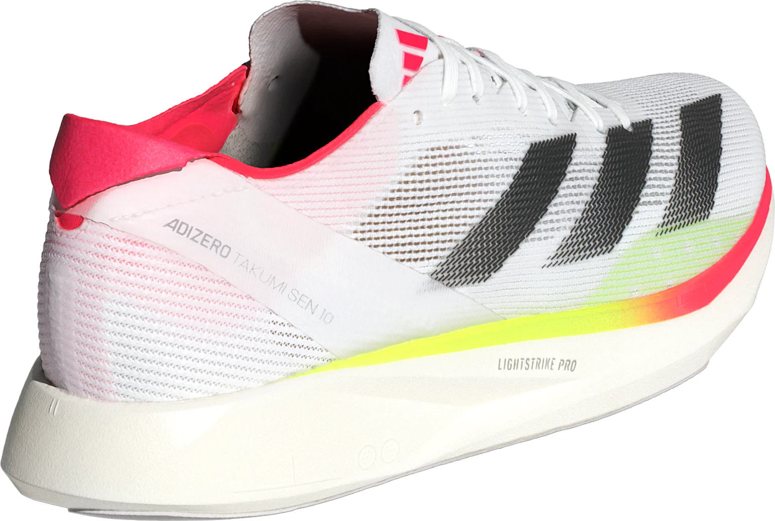 adidas Adizero Takumi Sen 10 Womens Running Shoes - White - Image 5