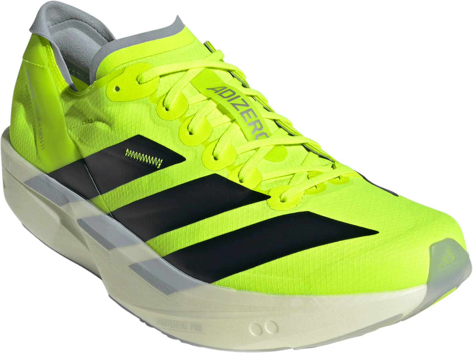 adidas Adizero Takumi Sen 11 Mens Running Shoes - Yellow - Image 6