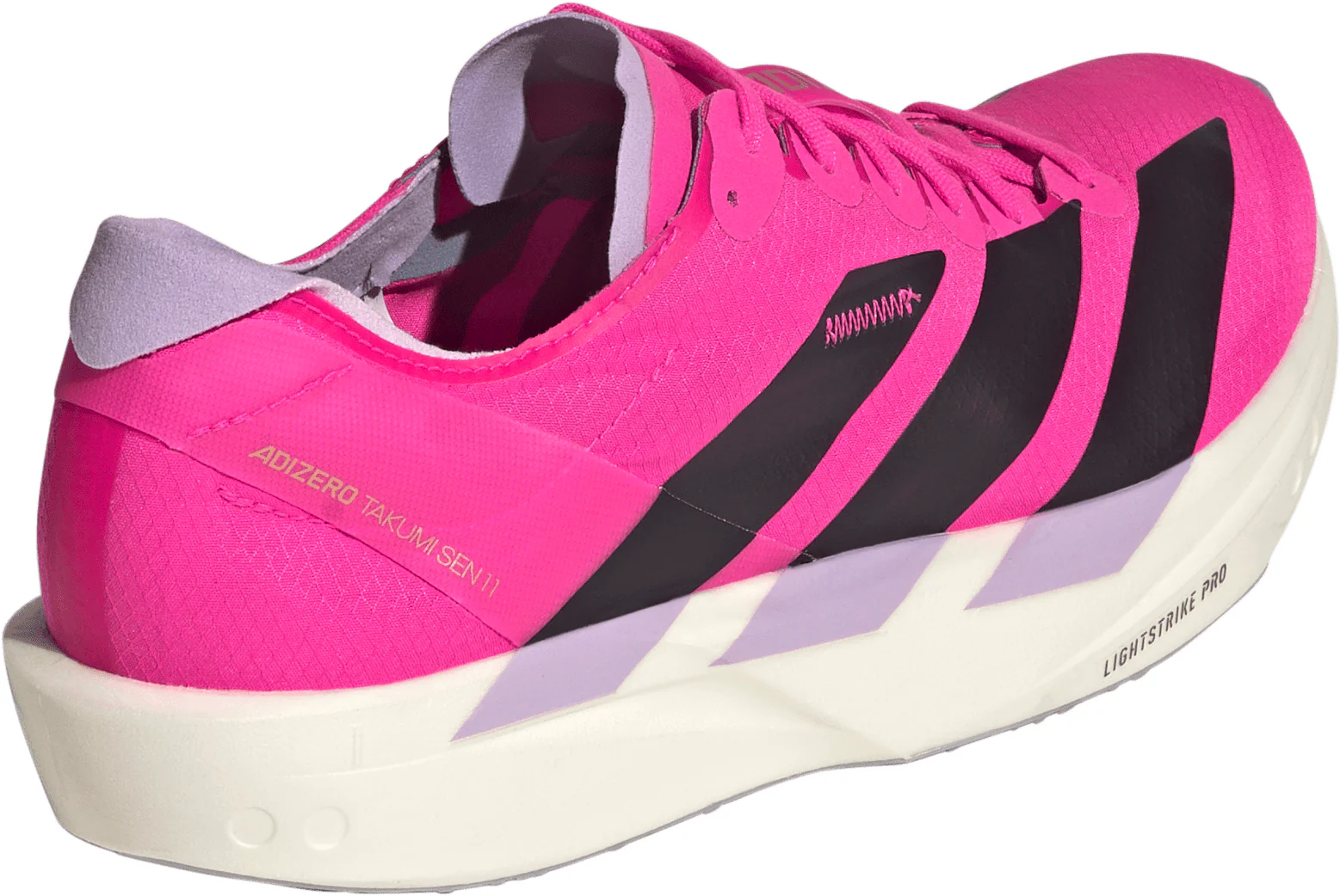 adidas Adizero Takumi Sen 11 Womens Running Shoes - Pink - Image 5