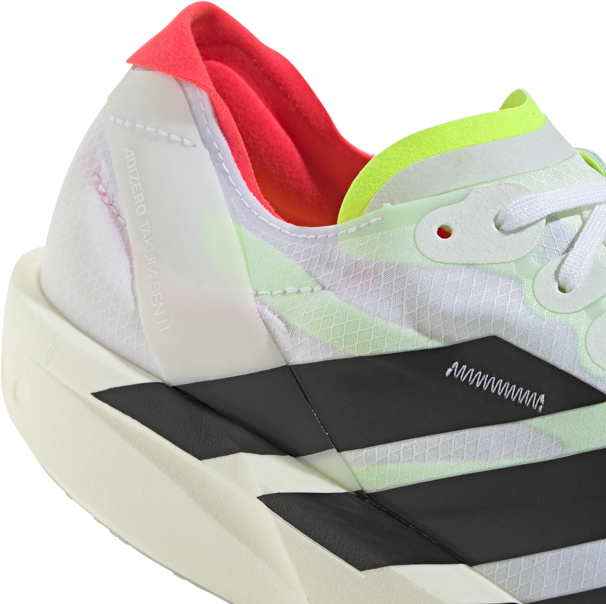 adidas Adizero Takumi Sen 11 Womens Running Shoes - White - Image 7