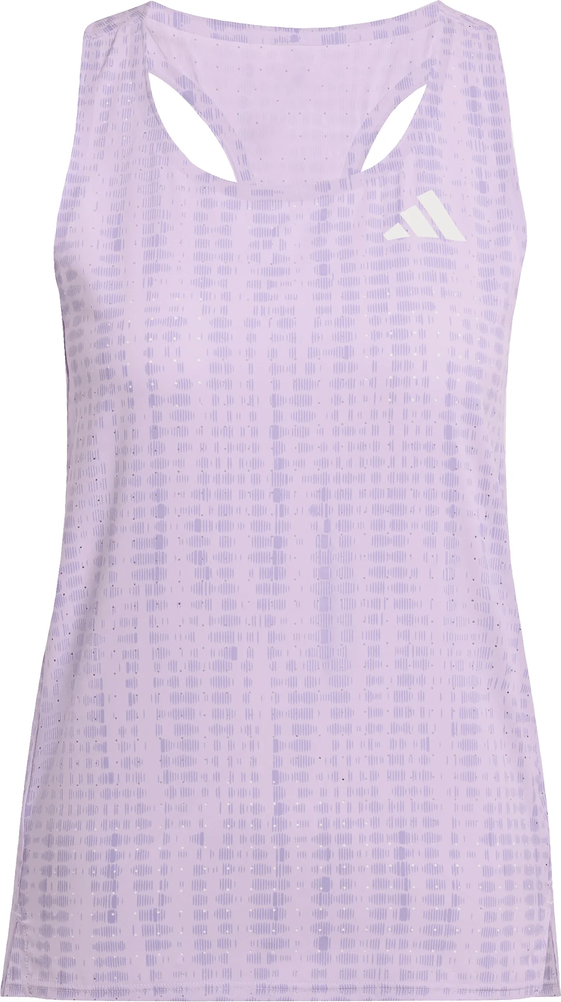 adidas Adizero Womens Running Vest Tank Top - Purple - Image 4