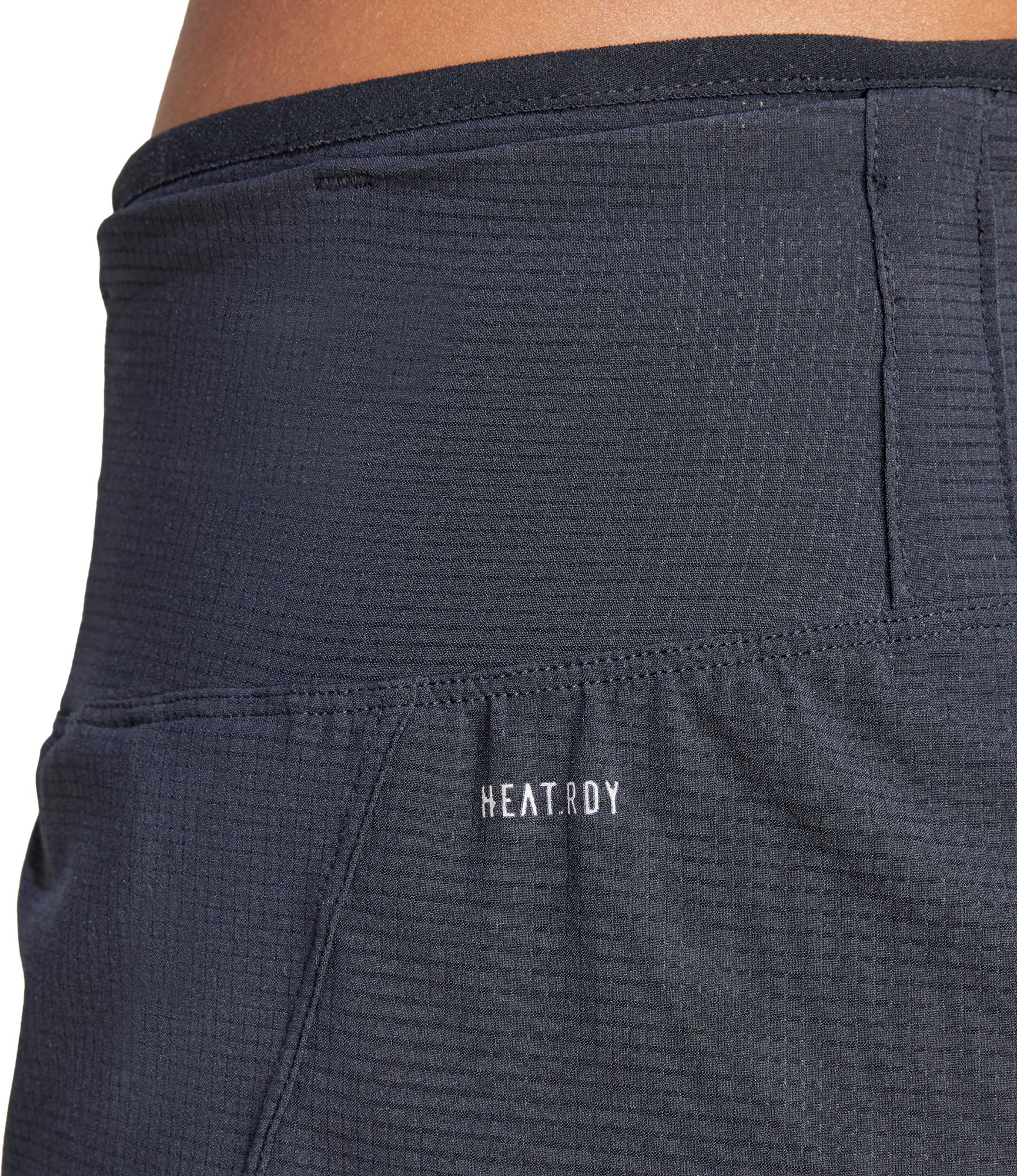 adidas Adizero Womens Split Running Shorts - Black - Image 3