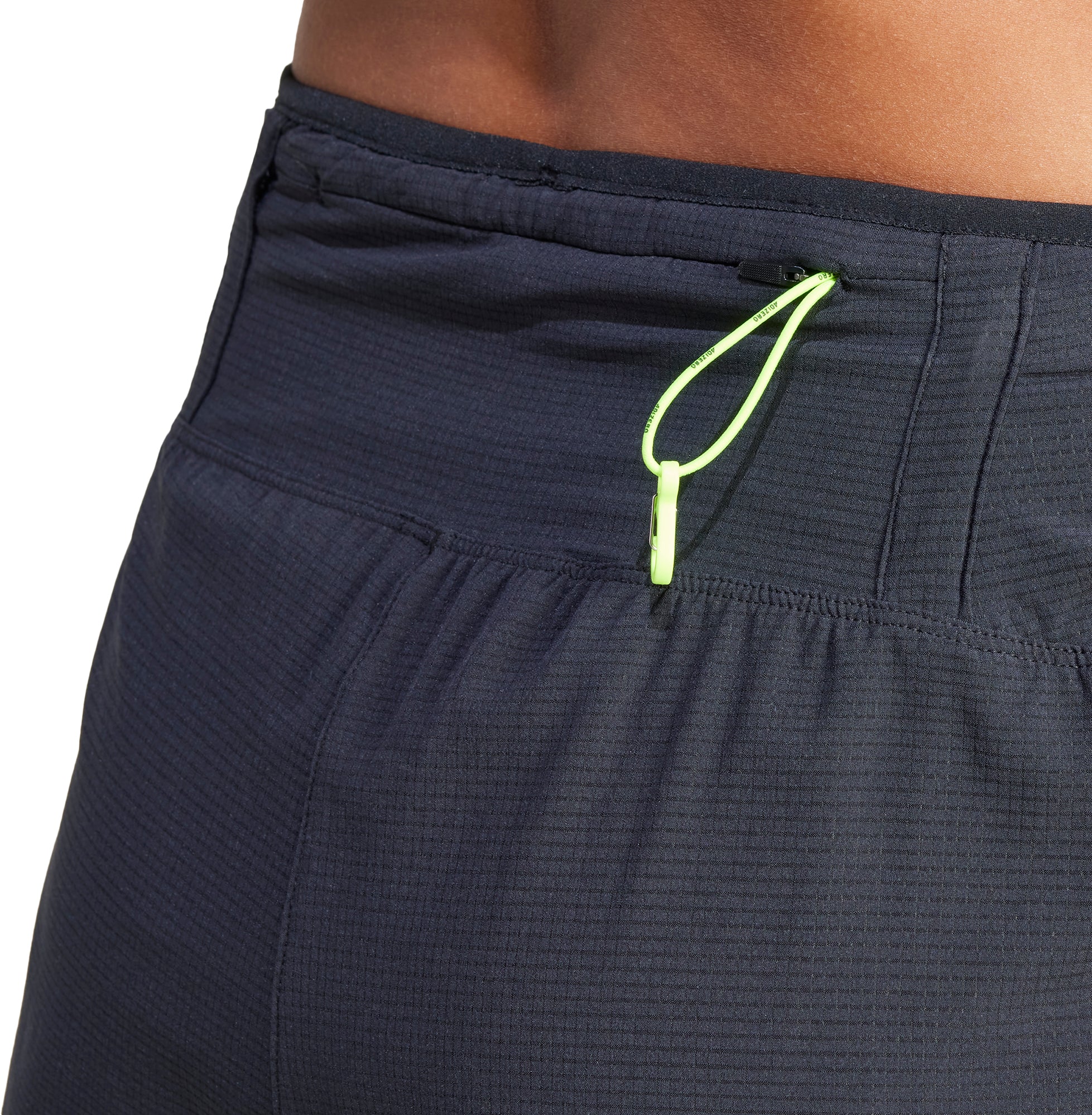 adidas Adizero Womens Split Running Shorts - Black - Image 4