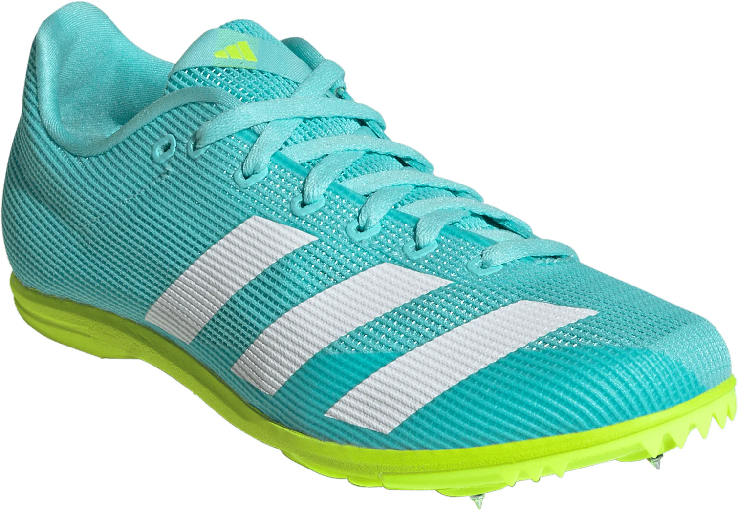 adidas Allroundstar Junior Running Spikes - Green - Image 6