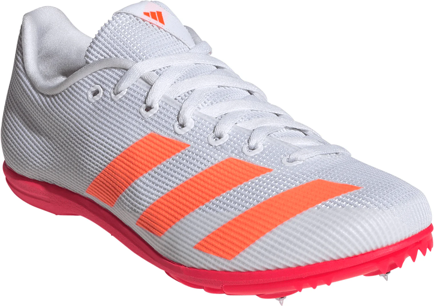adidas Allroundstar Junior Running Spikes - White - Image 6