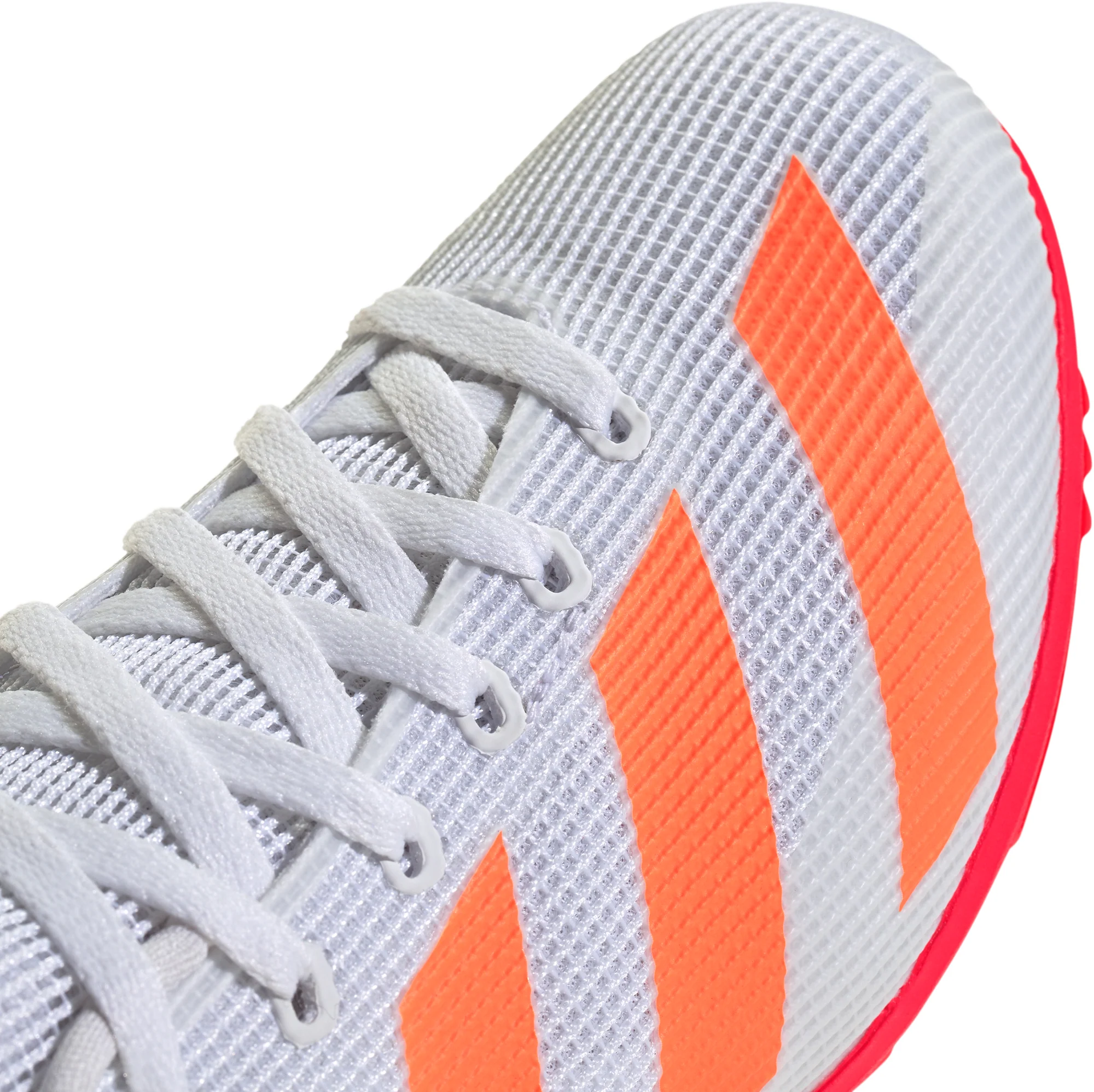 adidas Allroundstar Junior Running Spikes - White - Image 8