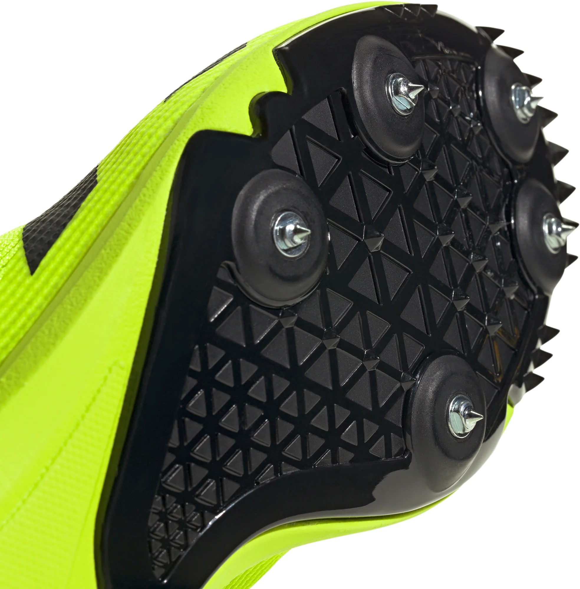 adidas Allroundstar Junior Running Spikes - Yellow - Image 7