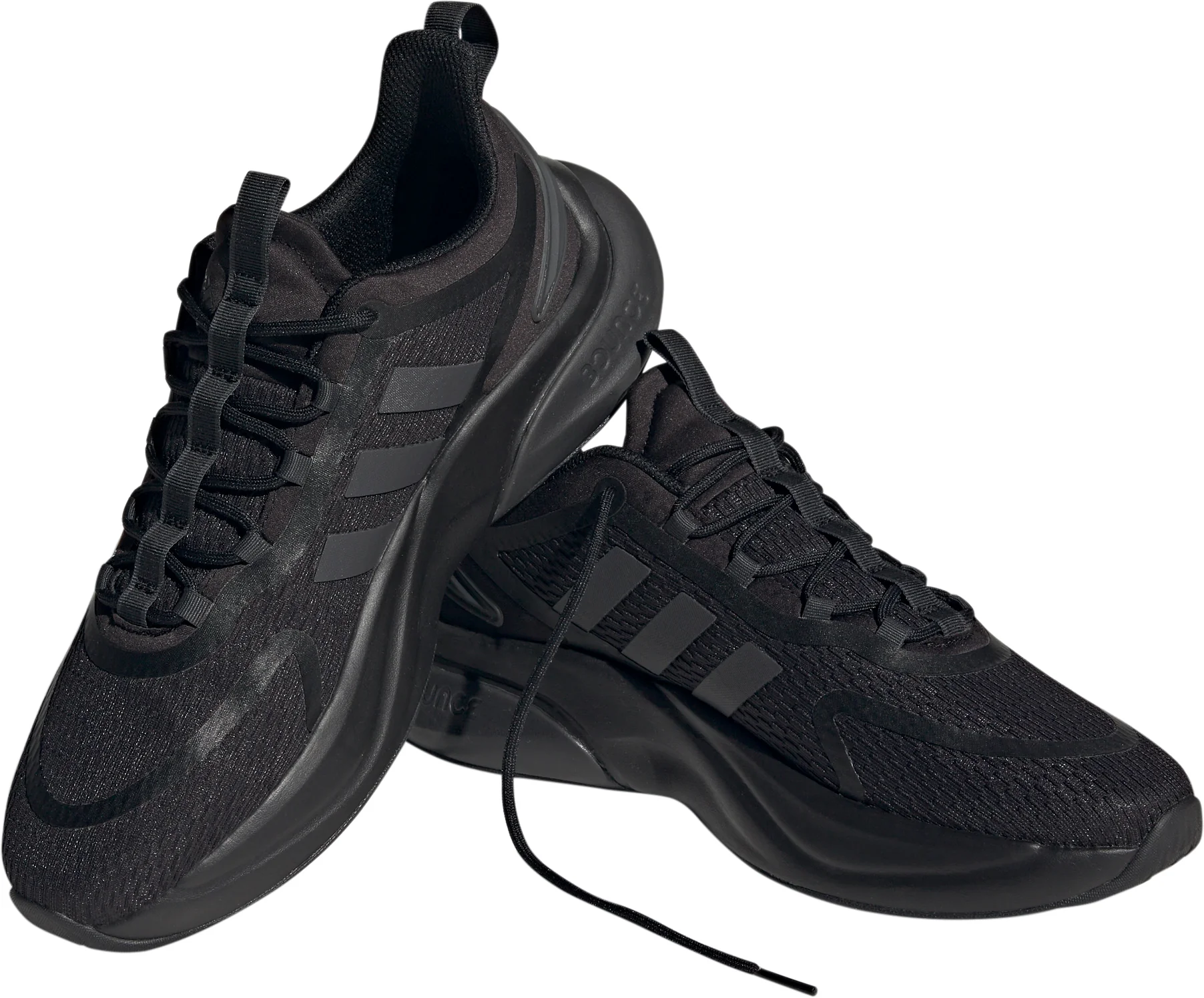 adidas AlphaBounce + Mens Training Shoes - Black - Image 6