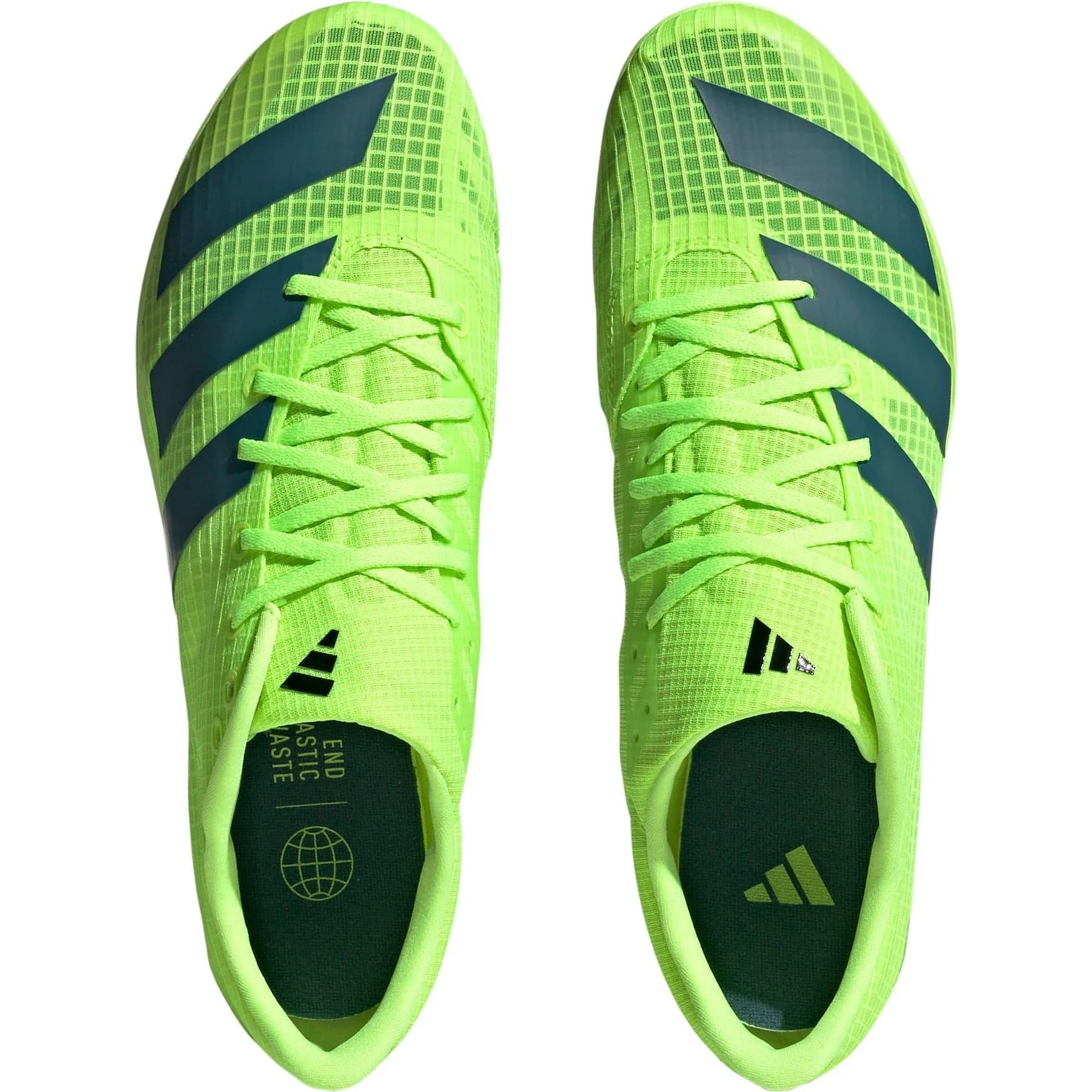 adidas Distancestar Running Spikes - Green - Image 4