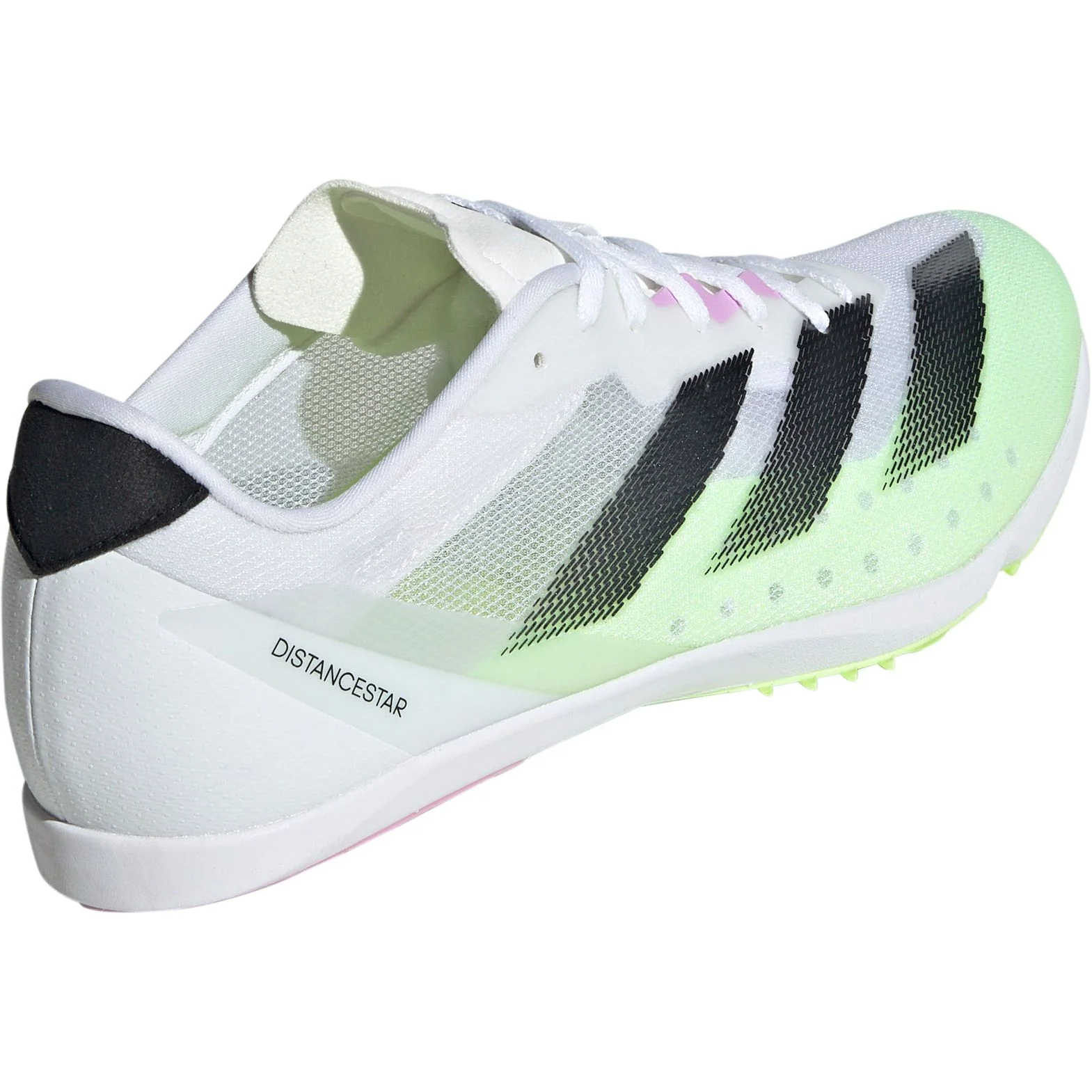 adidas Distancestar Running Spikes - White - Image 5
