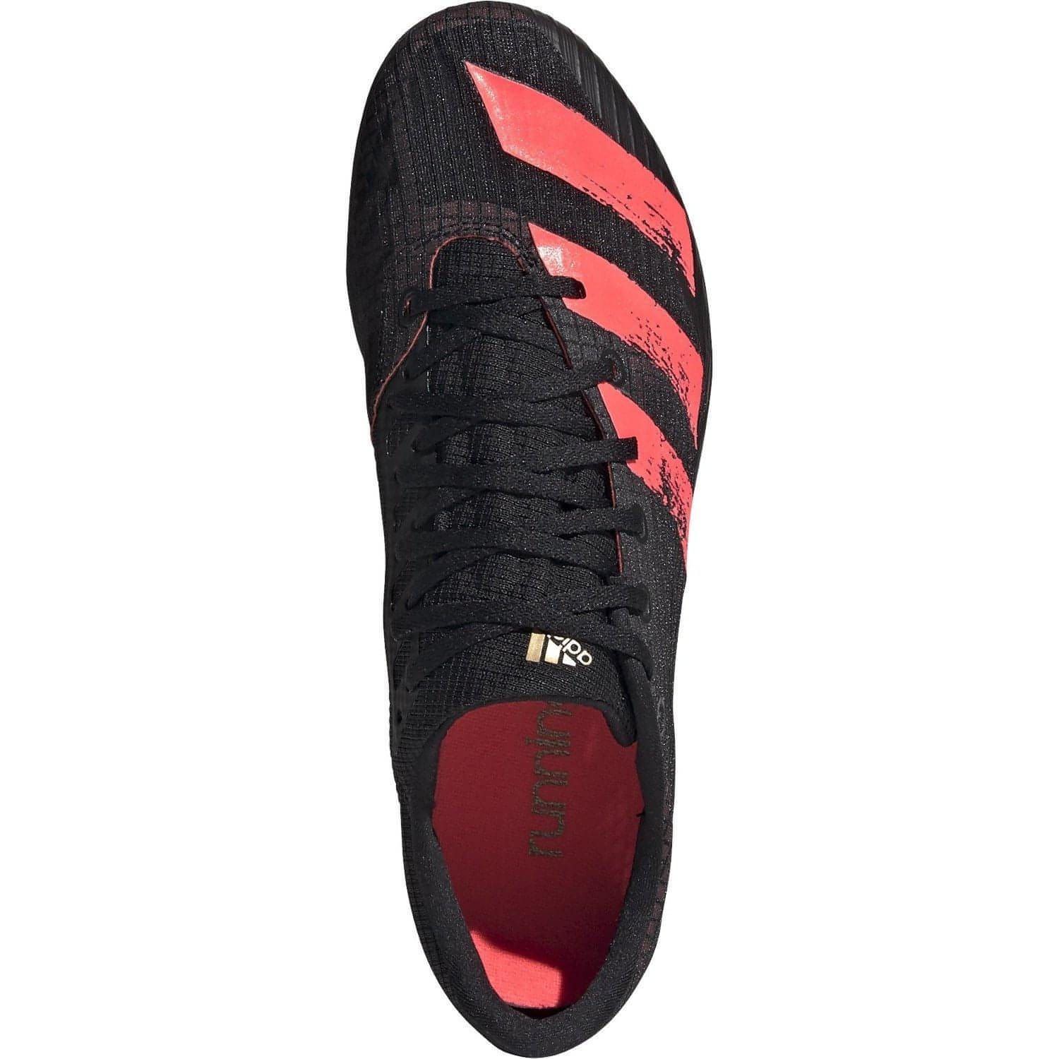 adidas Distancestar Womens Running Spikes - Black - Image 4