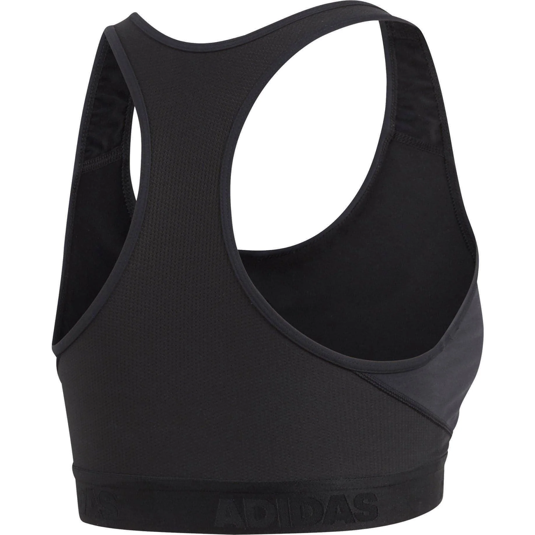 adidas Don't Rest AlphaSkin Womens Sports Bra - Black - Image 8