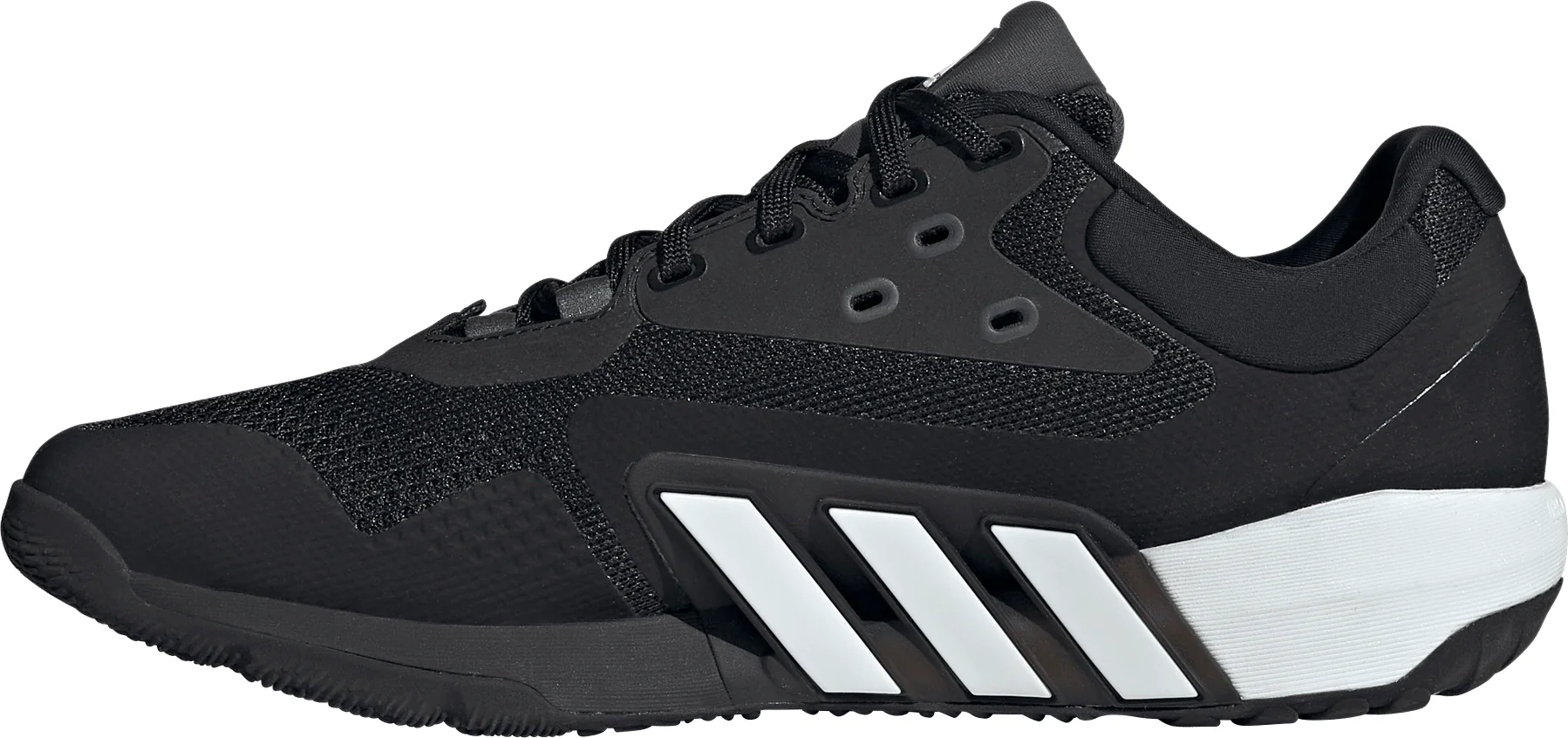 adidas Dropset Mens Training Shoes - Black - Image 3