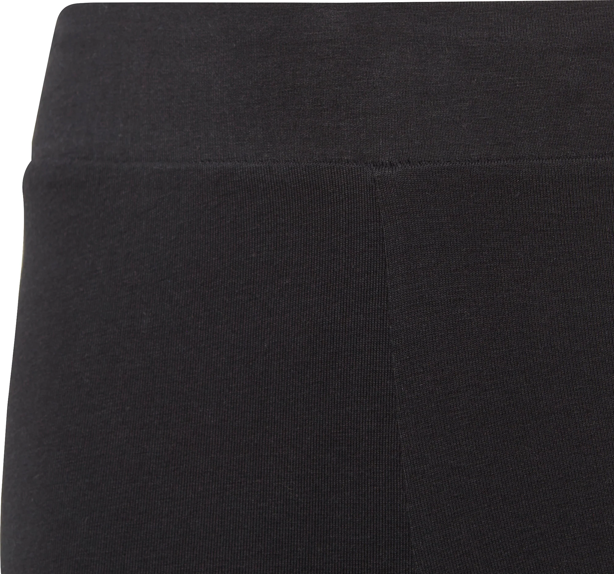 adidas Essentials 3 Stripes Junior Short Tights - Black - Image 5