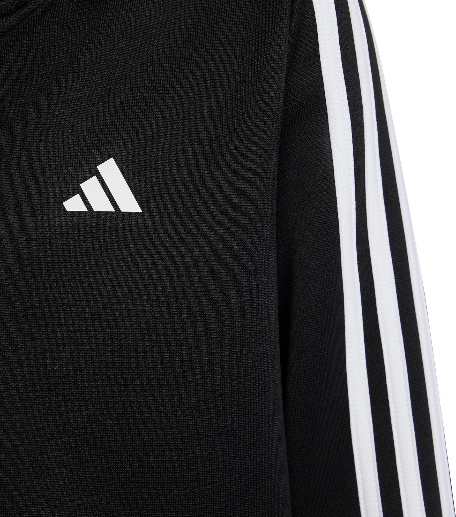 adidas Essentials AeroReady 3 Stripes Junior Training Track Jacket - Black - Image 3