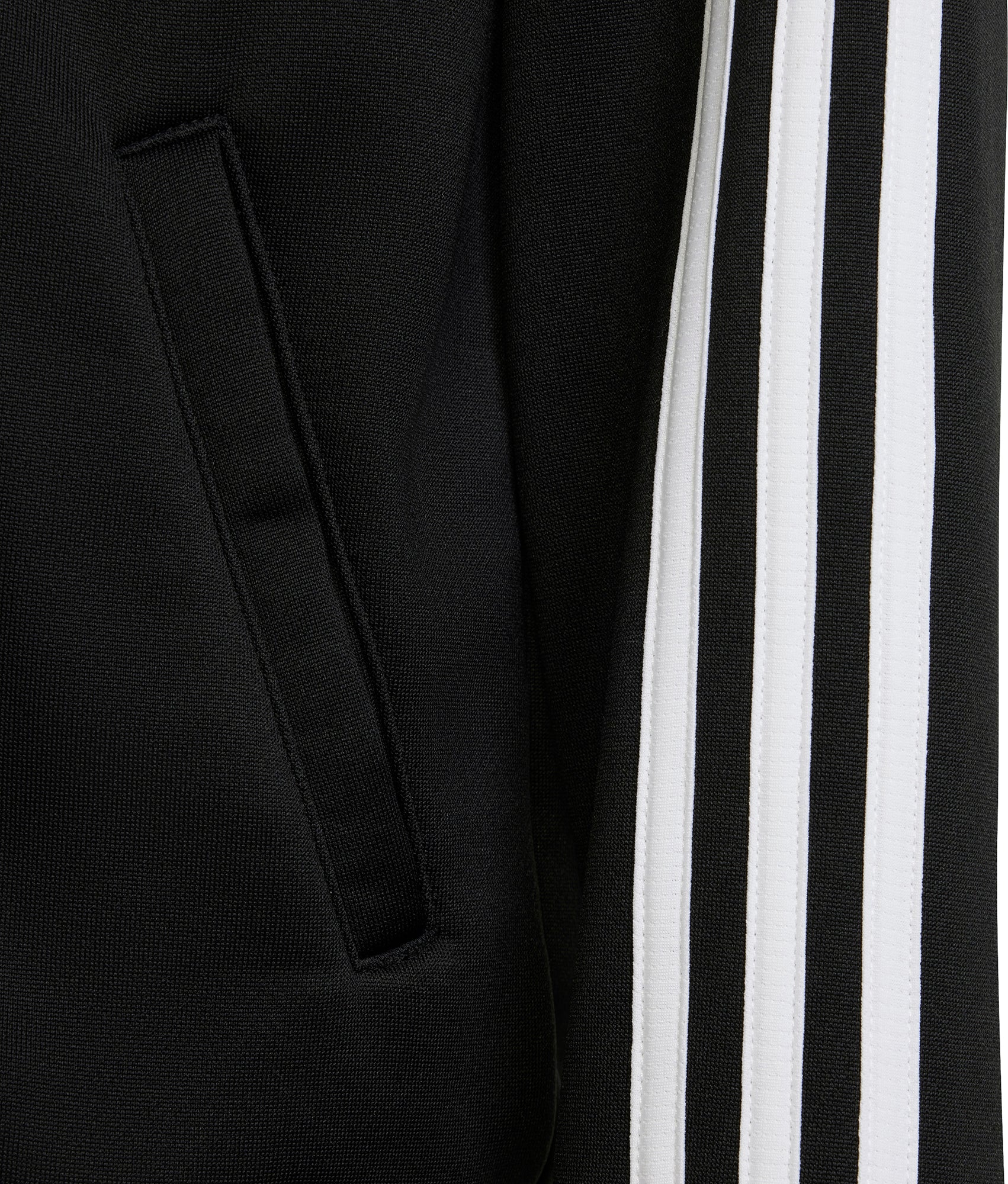 adidas Essentials AeroReady 3 Stripes Junior Training Track Jacket - Black - Image 4