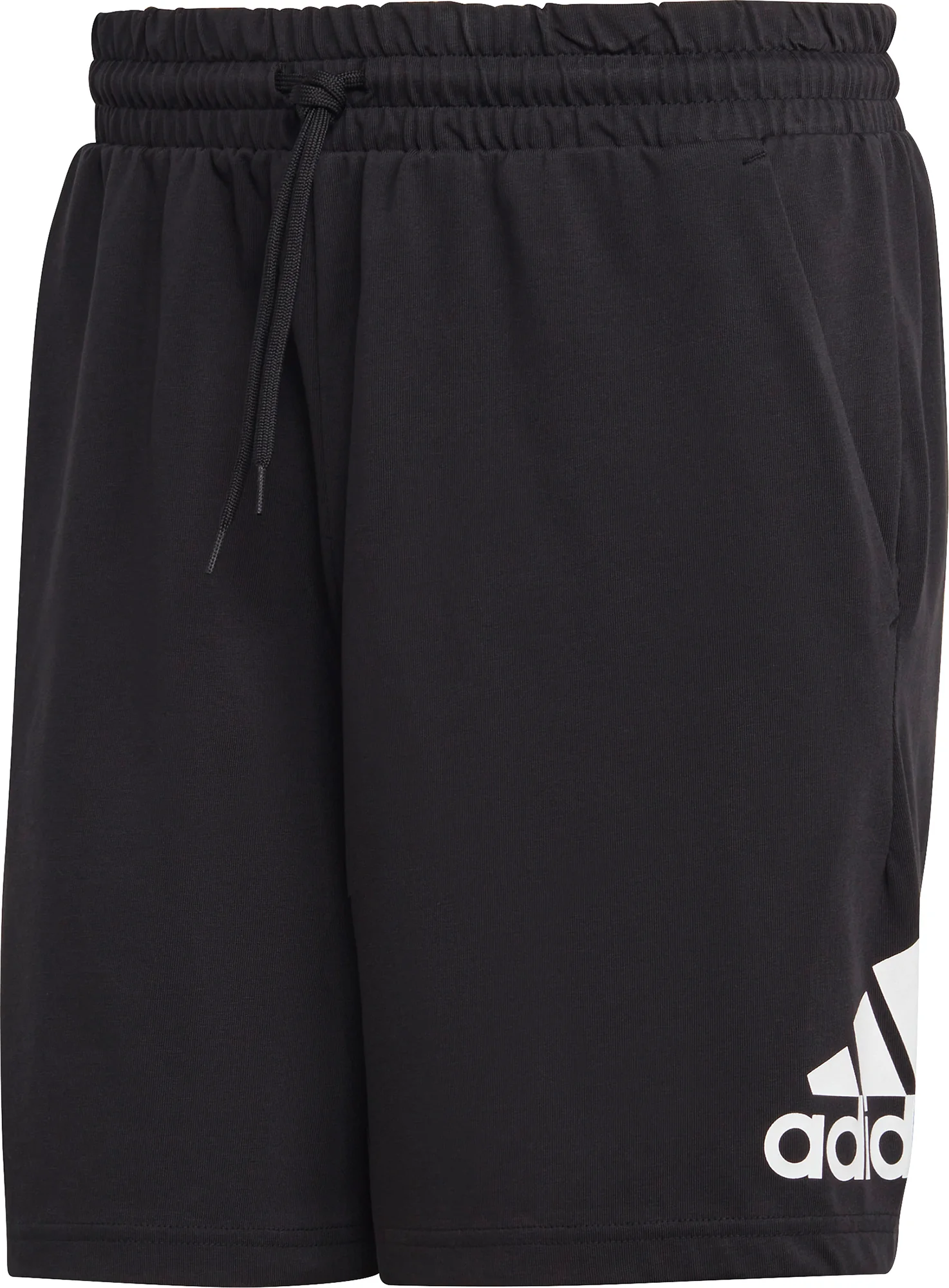 adidas Essentials Logo Mens Shorts - Black - Image 7