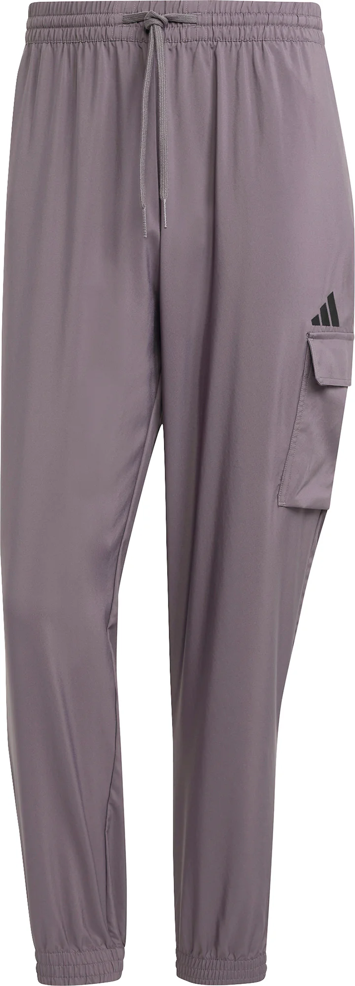 adidas Essentials Small Logo Mens Cargo Pants - Grey - Image 5