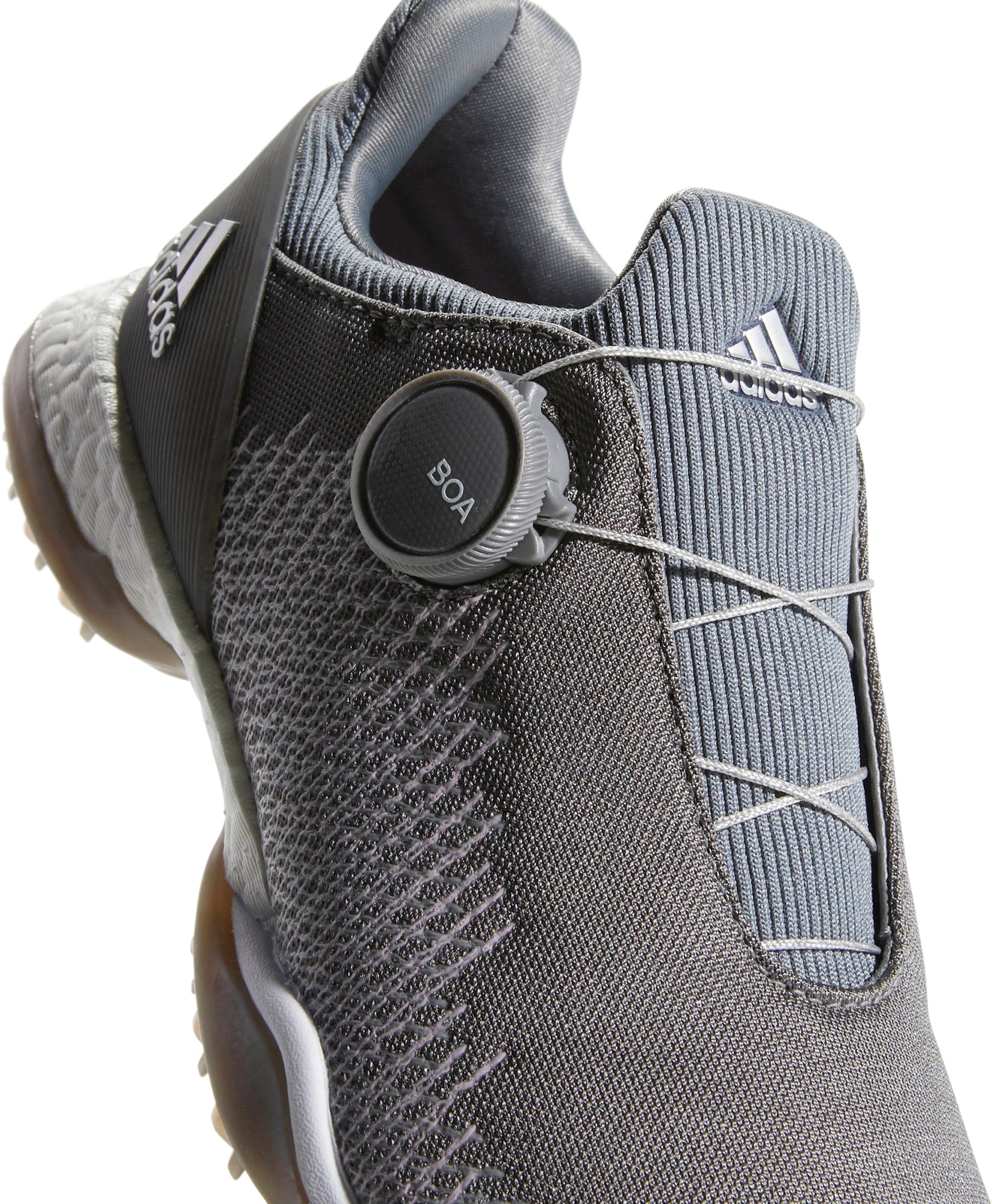 adidas ForgeFiber BOA Womens Golf Shoes - Grey - Image 9