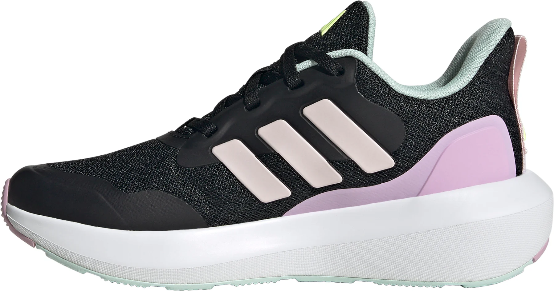 adidas Fortarun 3.0 Junior Running Shoes - Black - Image 3