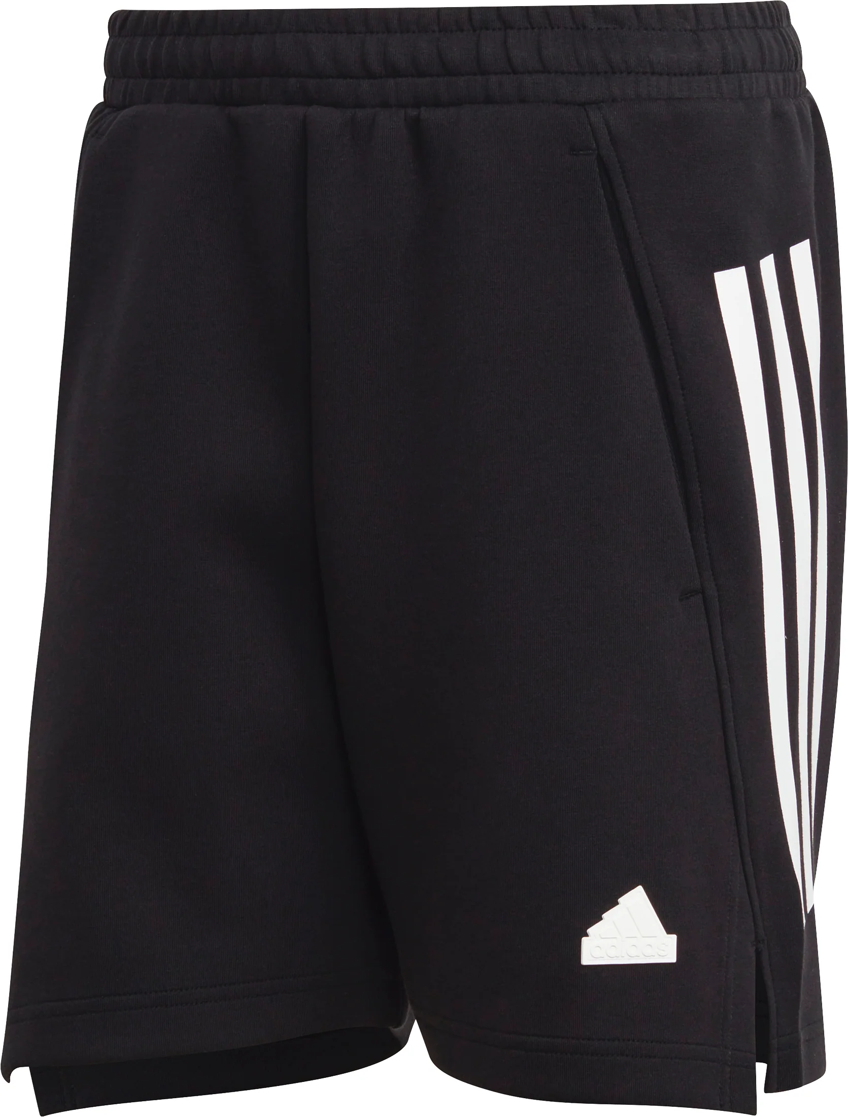 adidas Future Icons 3 Stripes Mens Shorts - Black - Image 5