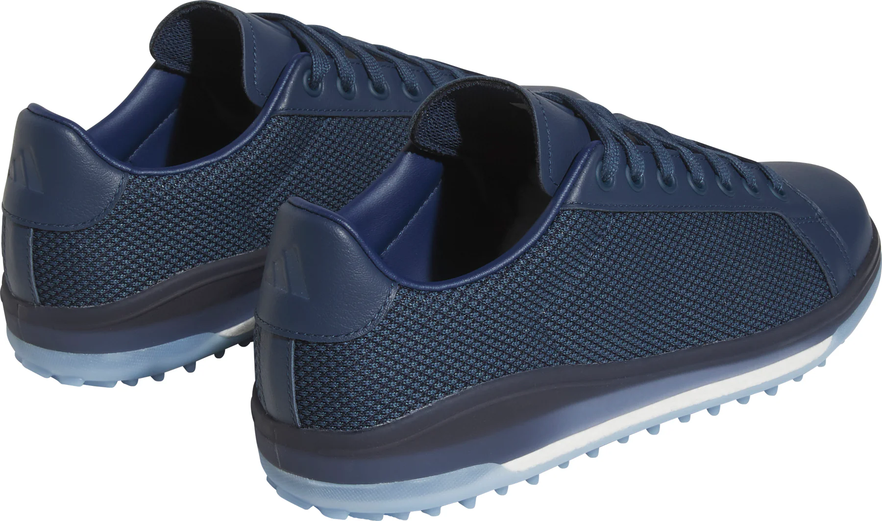 adidas Go To Spikeless Mens Golf Shoes - Blue - Image 5
