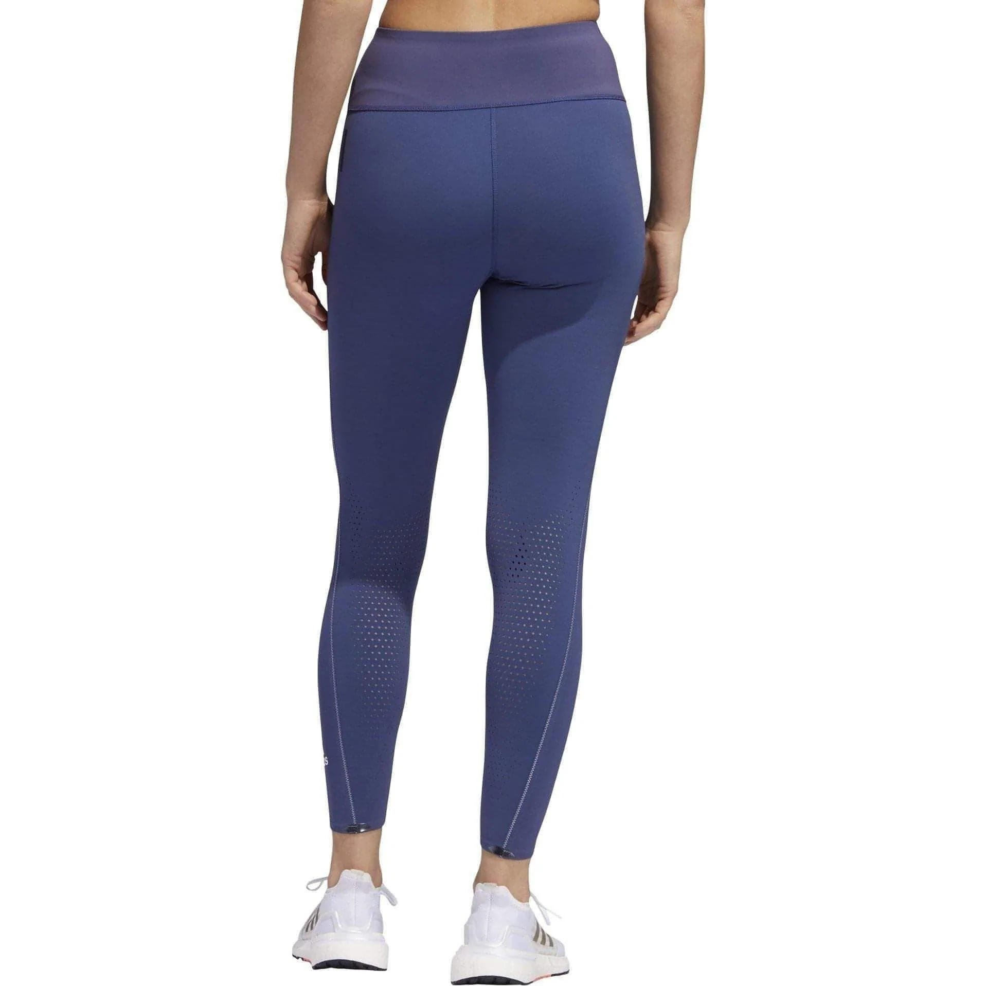 adidas HEAT.RDY High Rise Womens 7/8 Training Tights - Blue - Image 2