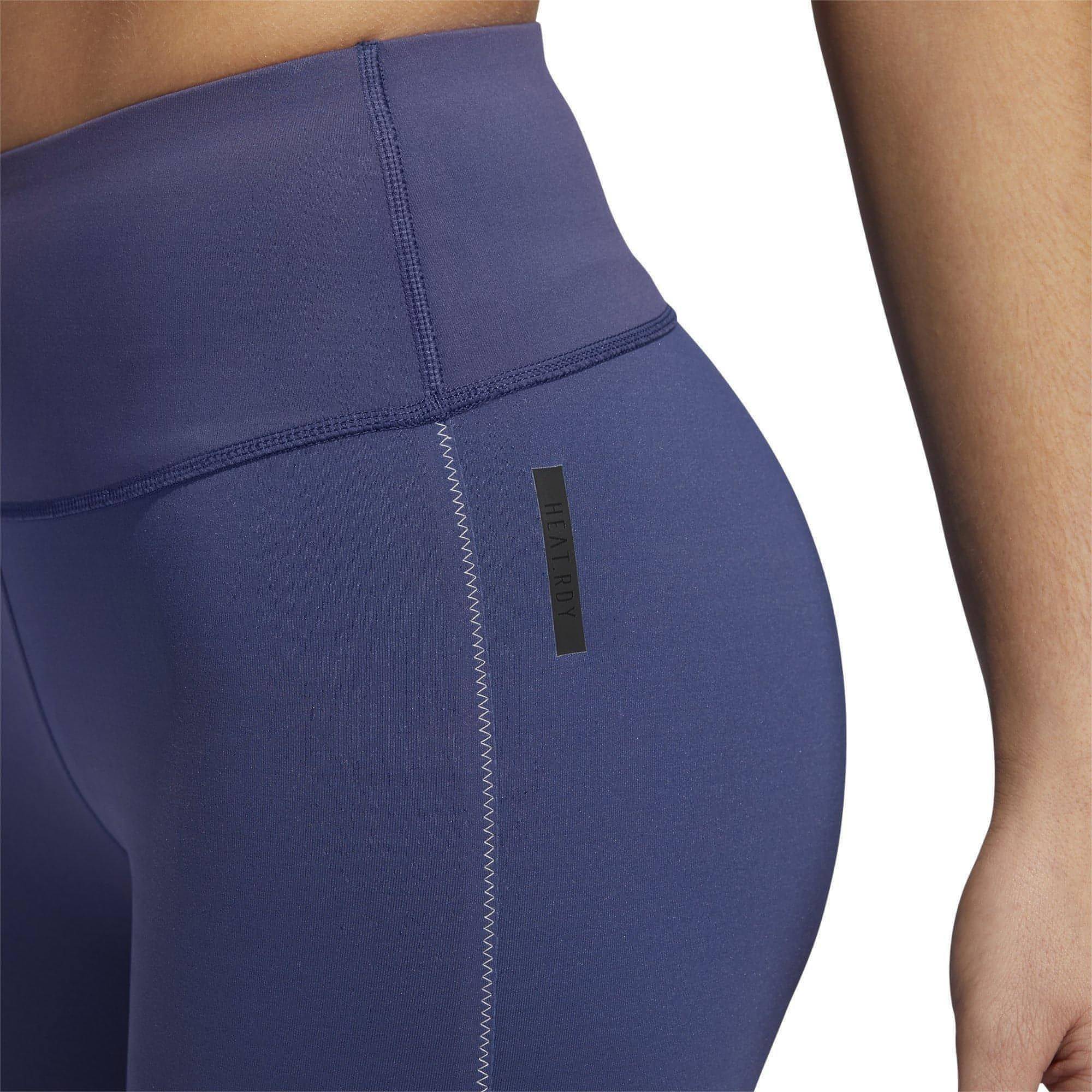 adidas HEAT.RDY High Rise Womens 7/8 Training Tights - Blue - Image 4