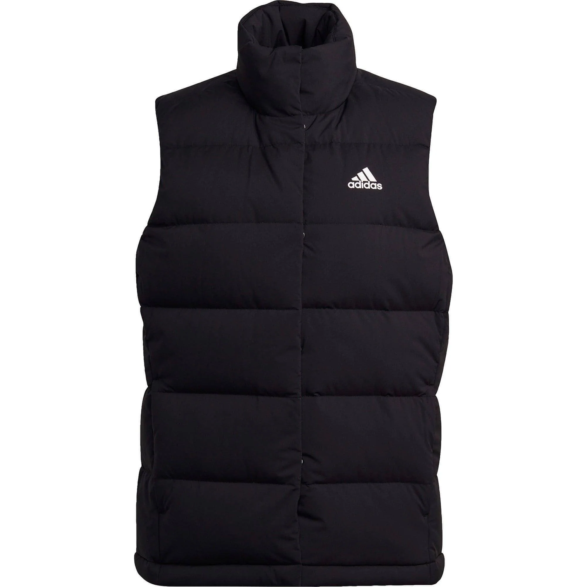 adidas Helionic Womens Down Gilet - Black - Image 7