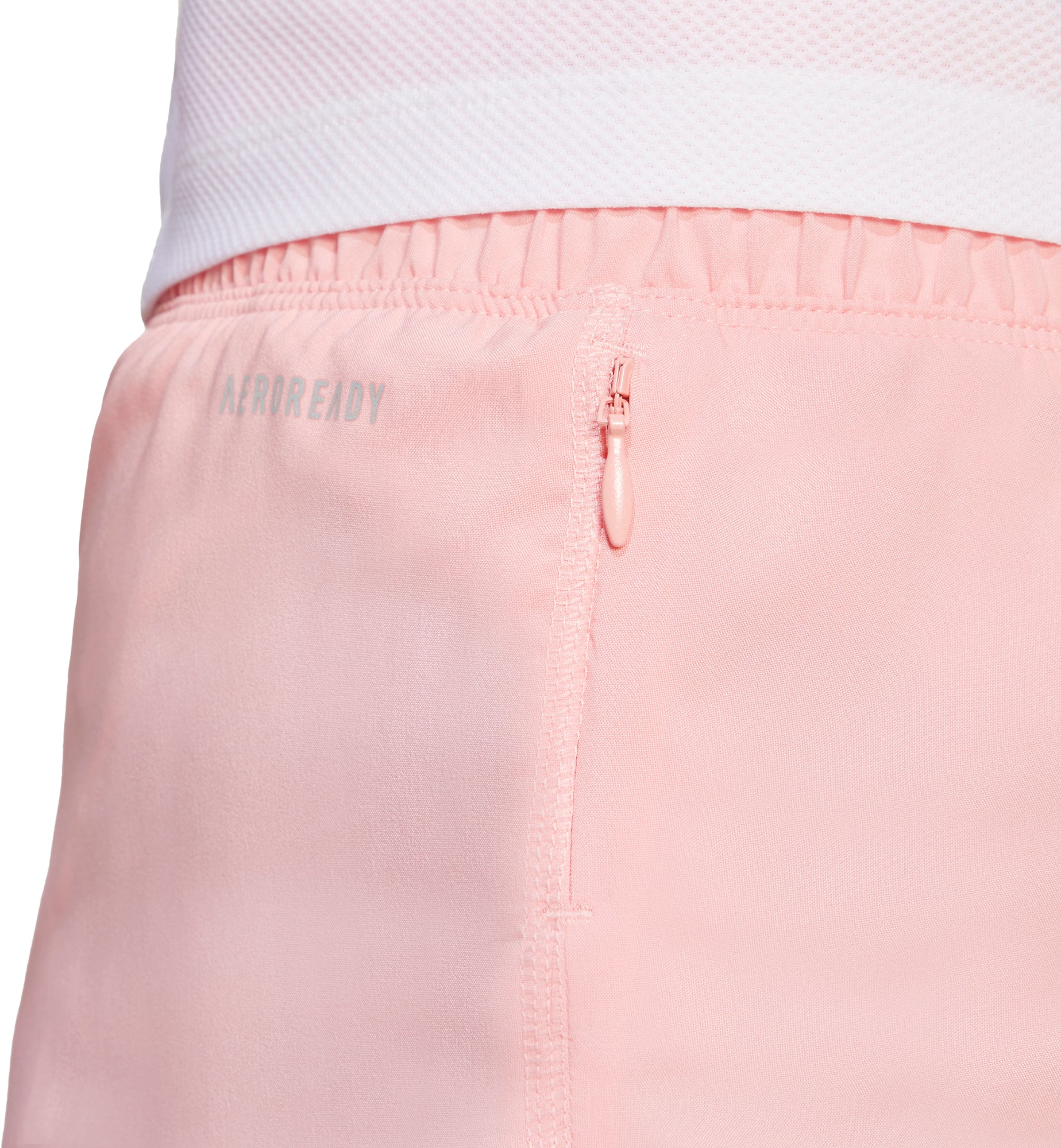 adidas Own The Run 3 Inch Womens Running Shorts - Pink - Image 4