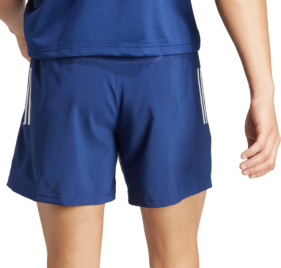 adidas Own The Run 5 Inch Mens Running Shorts - Blue - Image 2