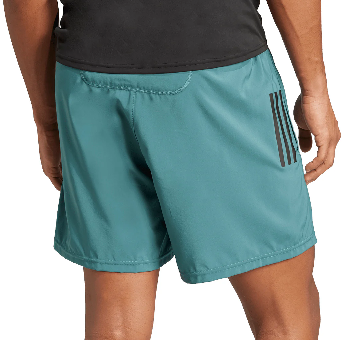 adidas Own The Run 5 Inch Mens Running Shorts - Green - Image 2