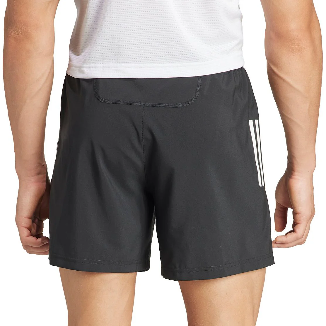 adidas Own The Run 7 Inch Mens Running Shorts - Black - Image 2