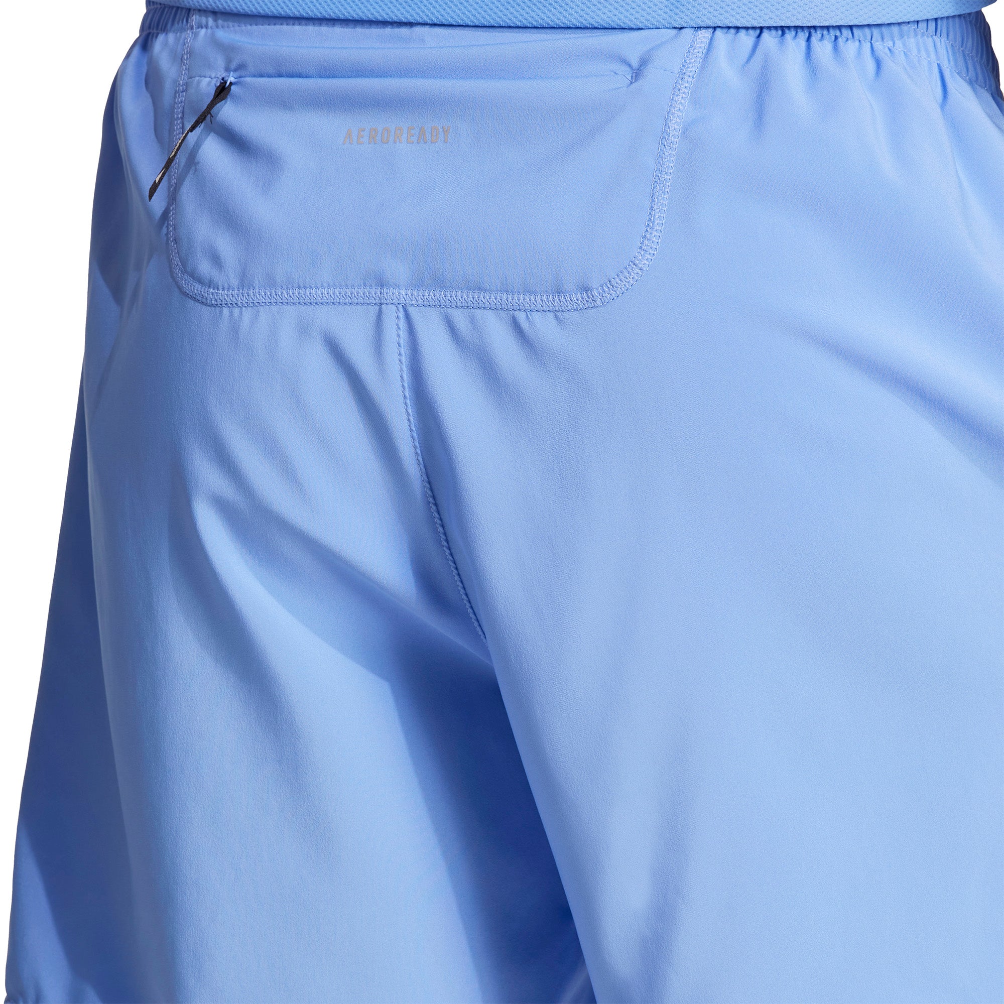 adidas Own The Run 7 Inch Mens Running Shorts - Blue - Image 3