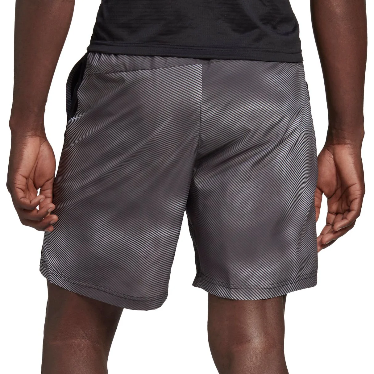 adidas Own The Run 9 Inch Mens Running Shorts - Grey - Image 2