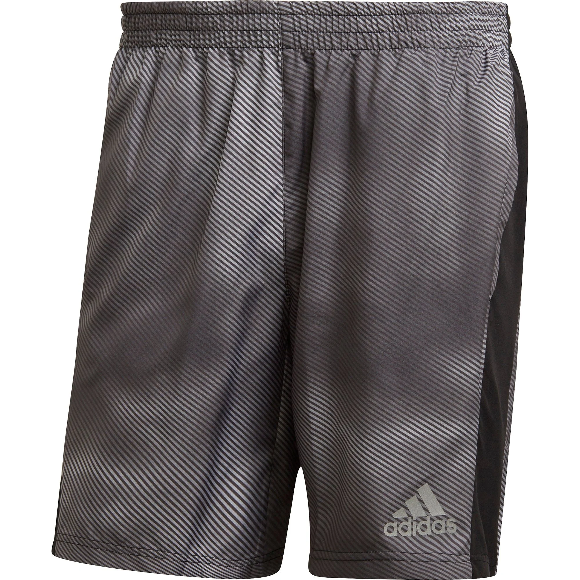 adidas Own The Run 9 Inch Mens Running Shorts - Grey - Image 5
