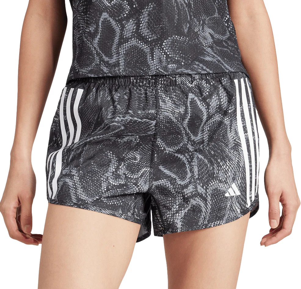 adidas Own The Run Excite AeroReady 4 Inch Womens Running Shorts - Black