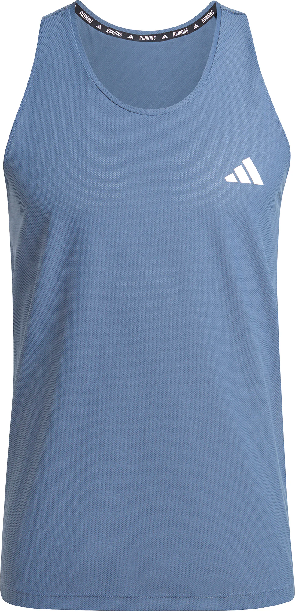 adidas Own The Run Mens Running Vest - Blue - Image 5
